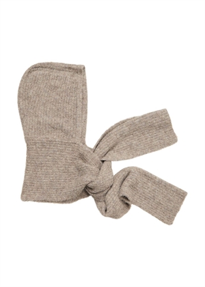 Milu scarf knit balaclava Humus Object 